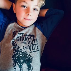 Little boys baseball shirt ! VOTE!